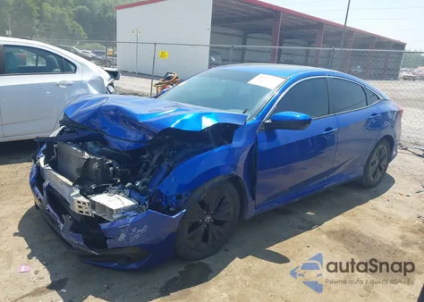 2017 Honda Civic Ex-T из США, поврежденный, VIN 2HGFC1F33HH646599